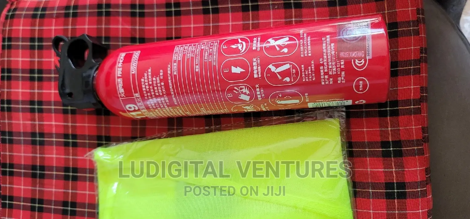 Carfire Extinguisher 500ml+ Emergency Road Bib(Bonus)