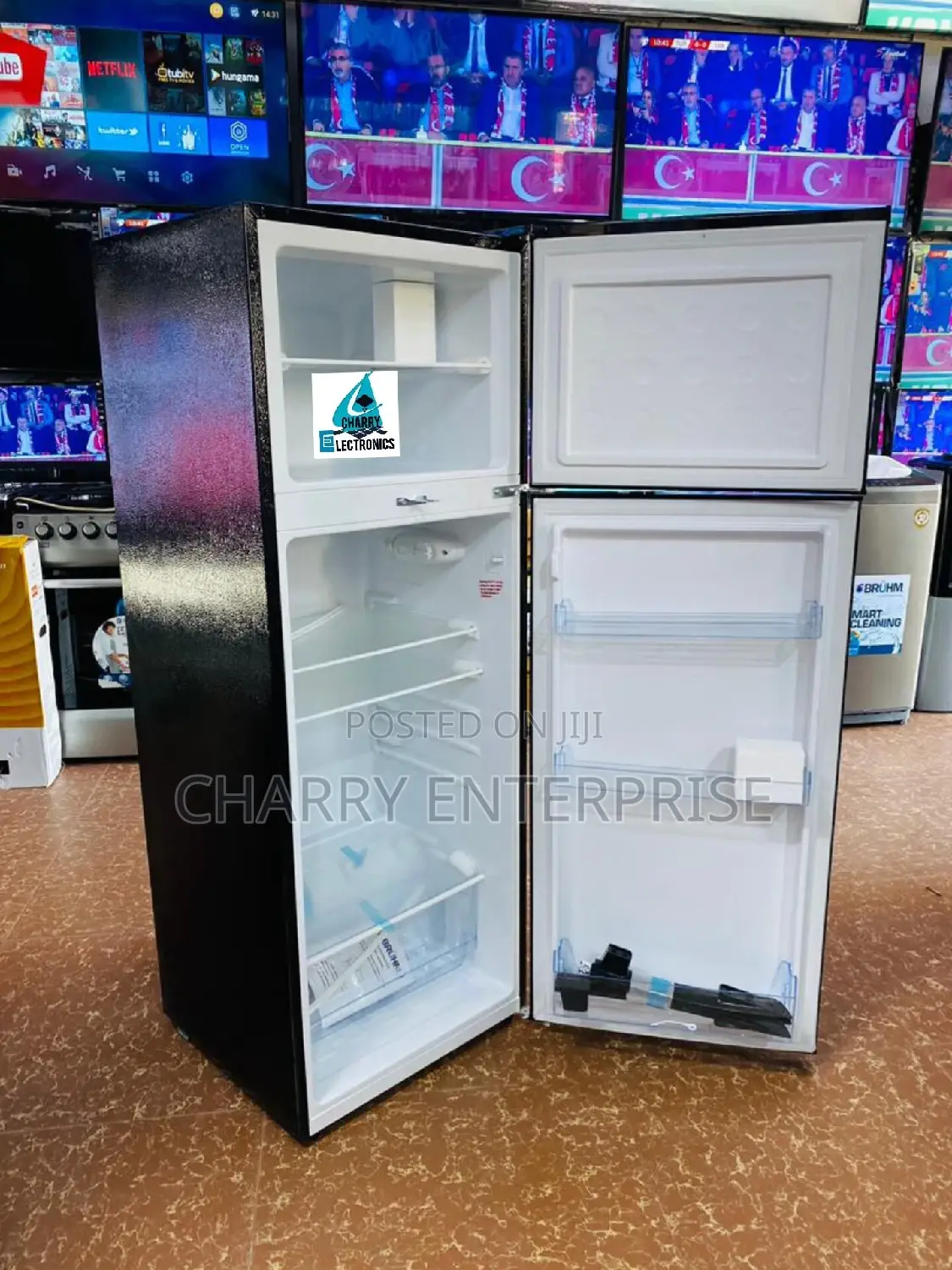 High Quality BRUHM Fridge With Powerful Compressor 225 Litre