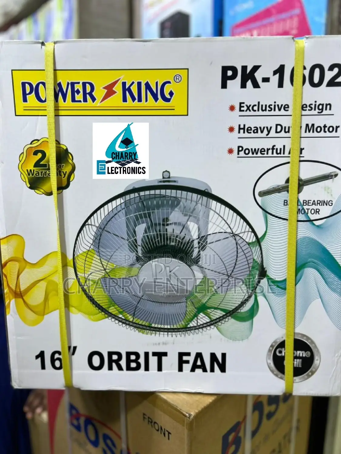 POWERKING ORBIT Fan Powerful Size 16"
