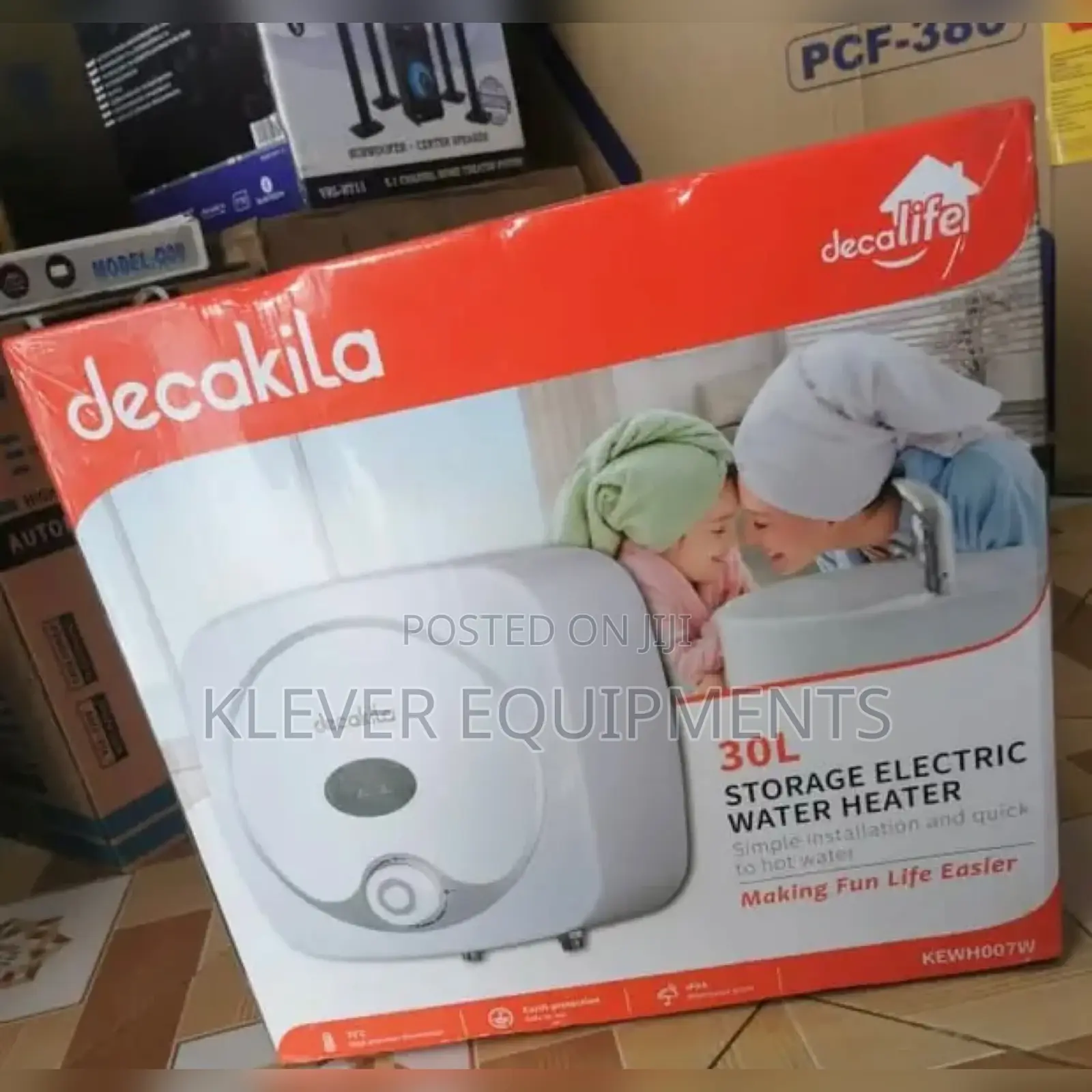 Decakila Storage Electric Water Heater 30litres