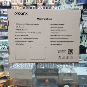 Prolynx Professional Two Way Radio Pl-900