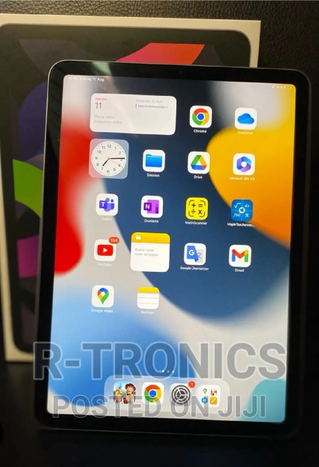 New Apple iPad (2022) 64 GB Gray