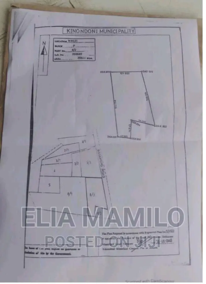 Industrial Plot for Sale in Dar ES Salaam Mbezi