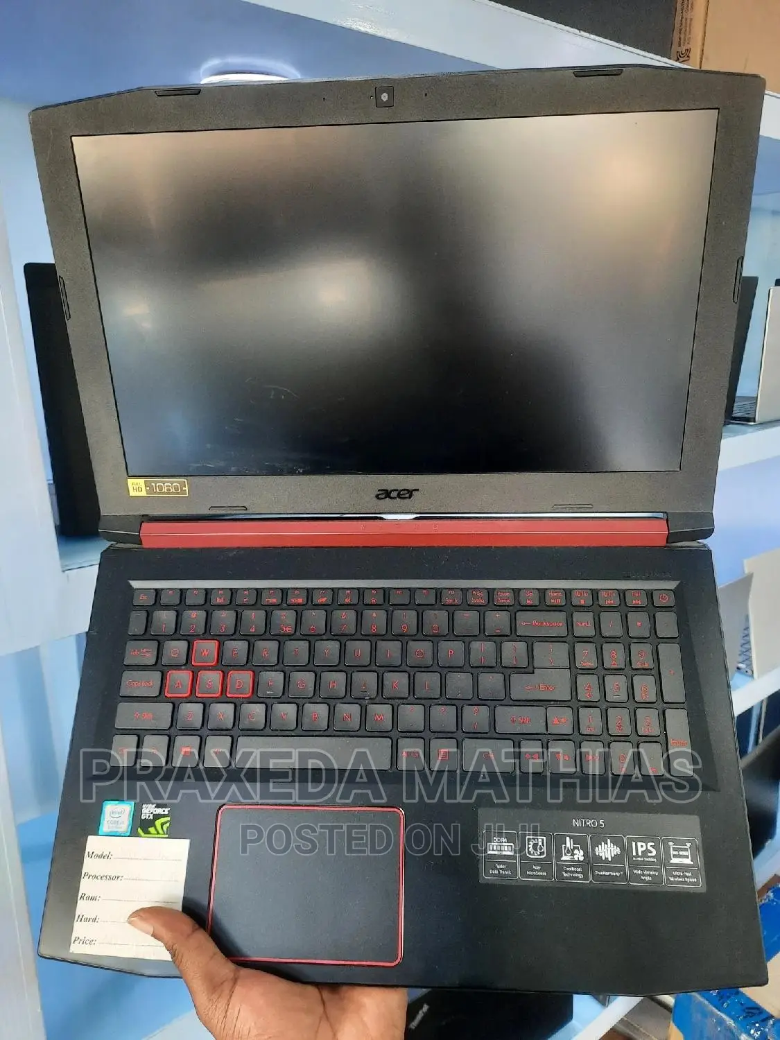 Laptop Acer Nitro 5 16GB Intel Core I5 SSD 512GB