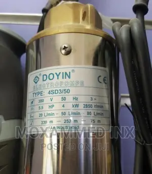 Doyin Pump 5.5hp 4kw