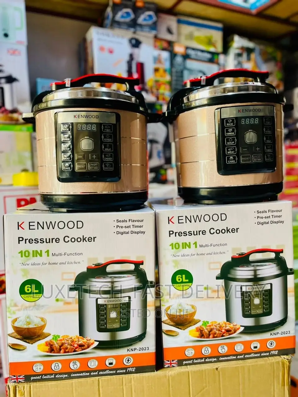Kenwood Pressure Cooker 6 Litres Multifunction