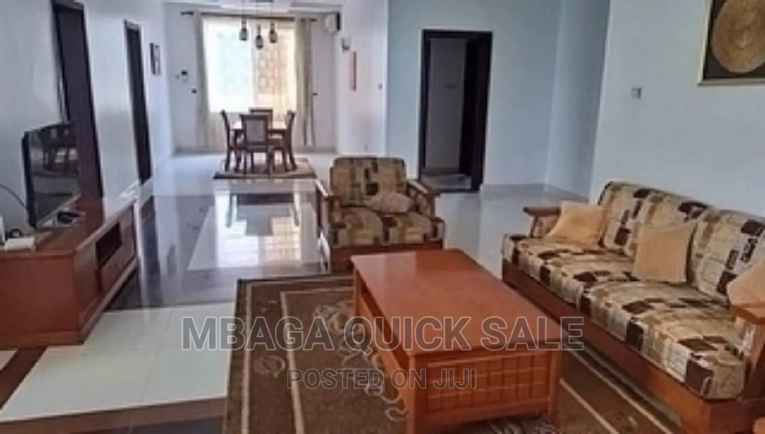 Furnished 3bdrm Apartment in Mbaga Estate, Kawe for rent