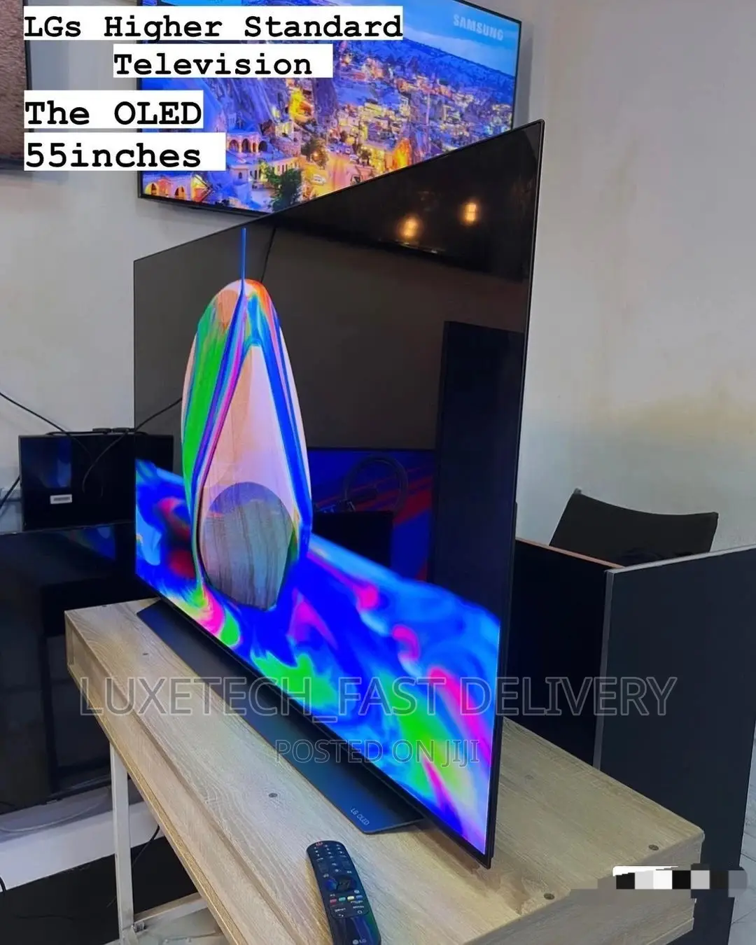 LG 55 Inches Oled Smart TV Premium 100% Colour Webos