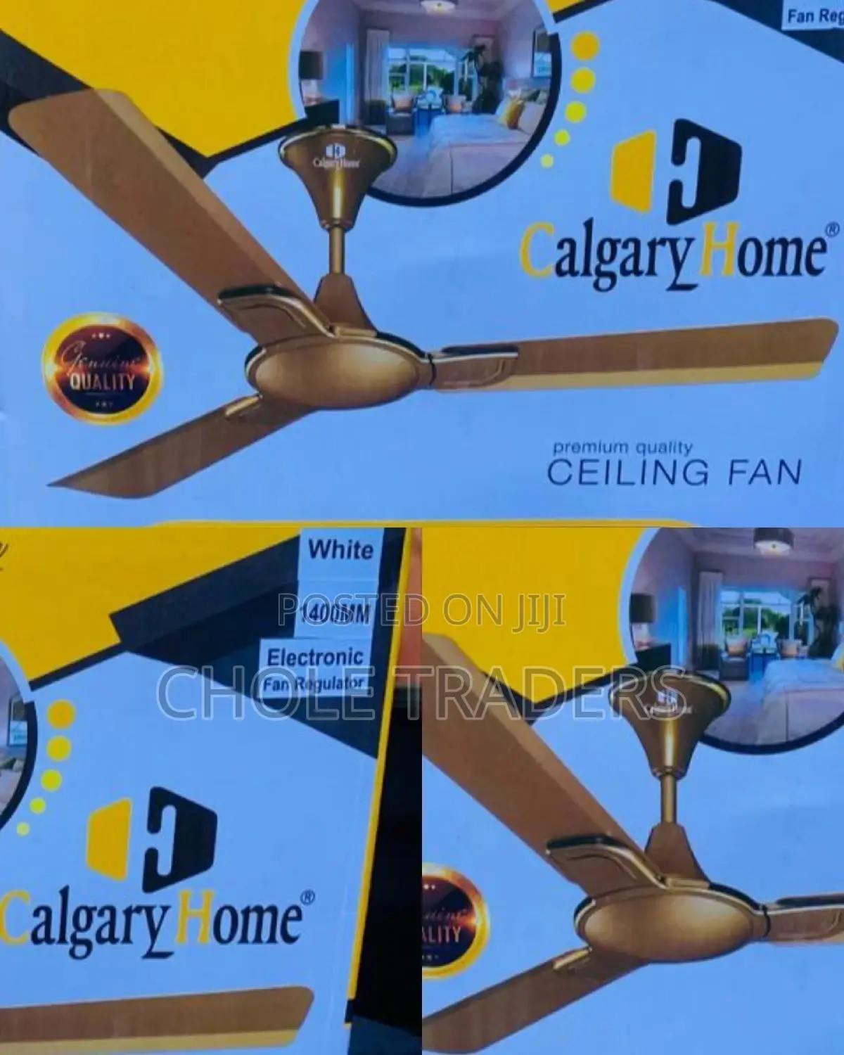 Calgary Home Ceiling Fan Size 56"