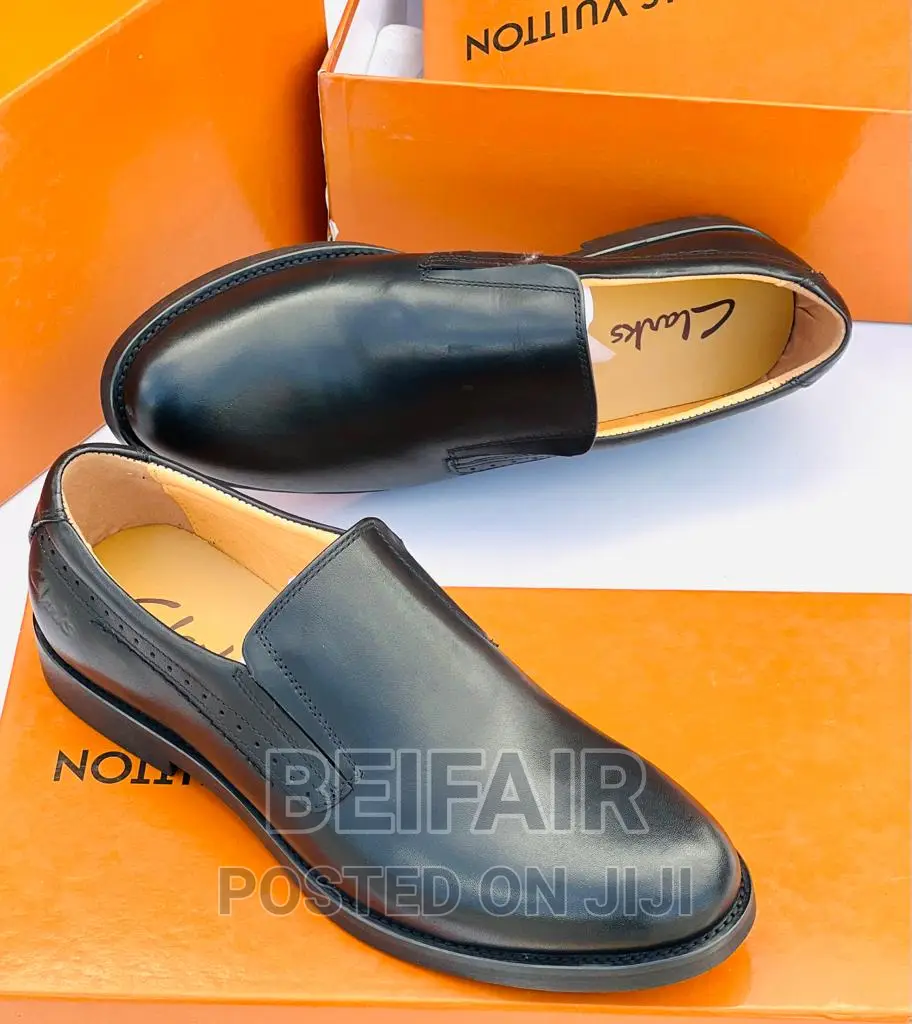 Men's Leather Shoes | Viatu Original Za Kiume