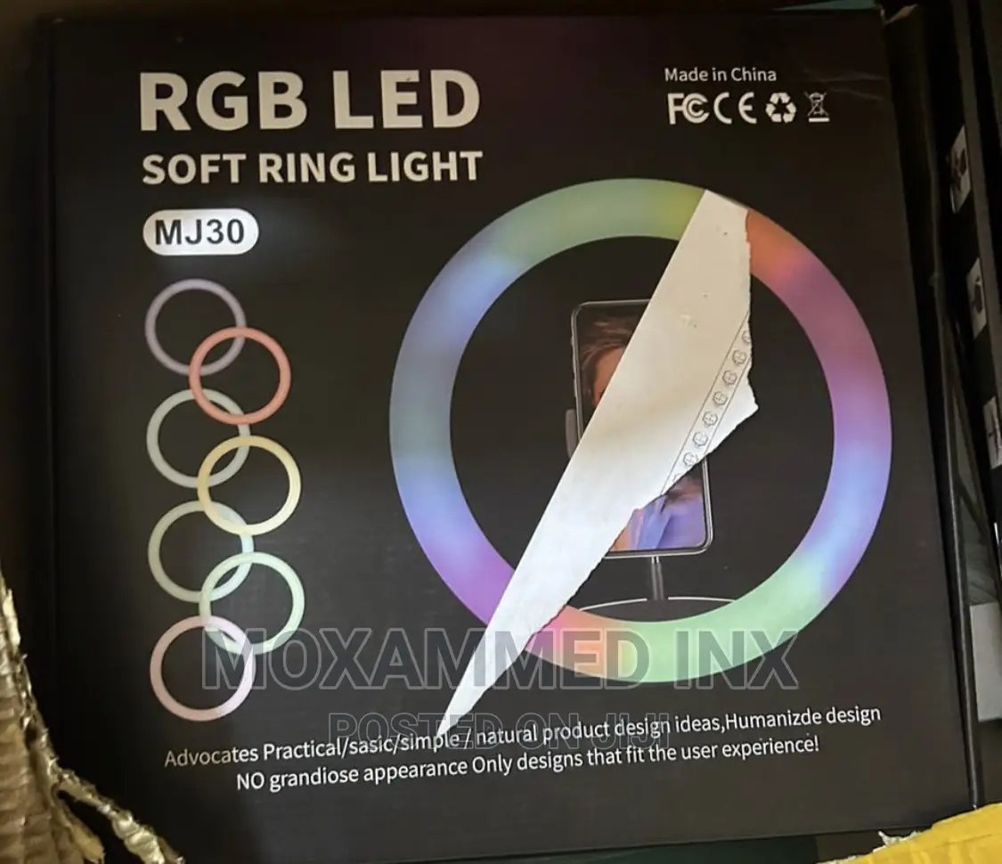 Soft RGB Ring Light