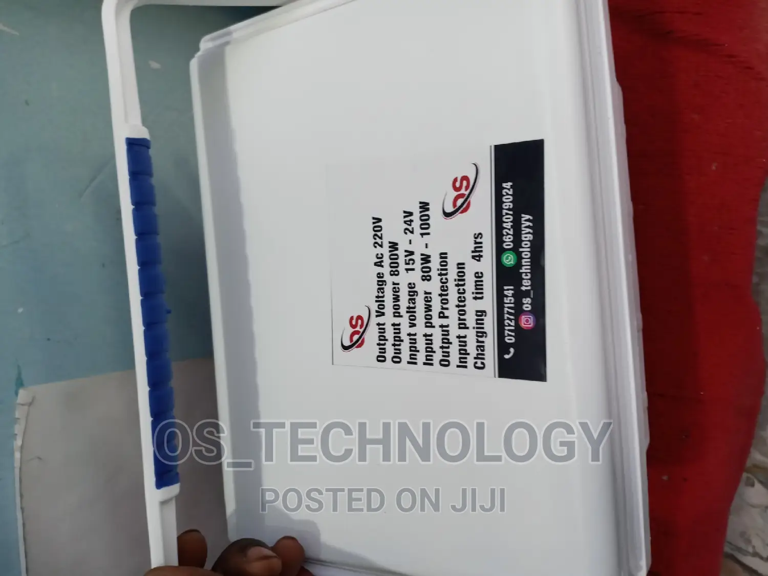 High Power Backup 220v 50hz 400w Peak 800w 67