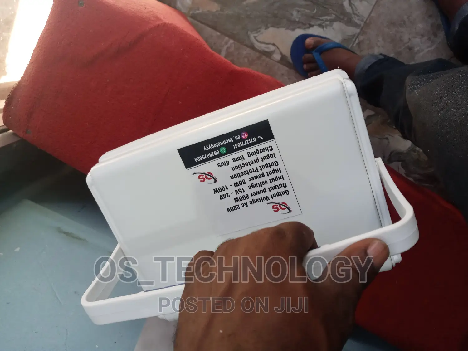 High Power Backup 220v 50hz 400w Peak 800w 67