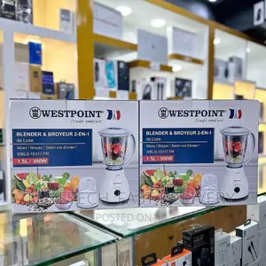 Westpoint 2 in 1 Electric Blender Deluxe 1.5 Litres