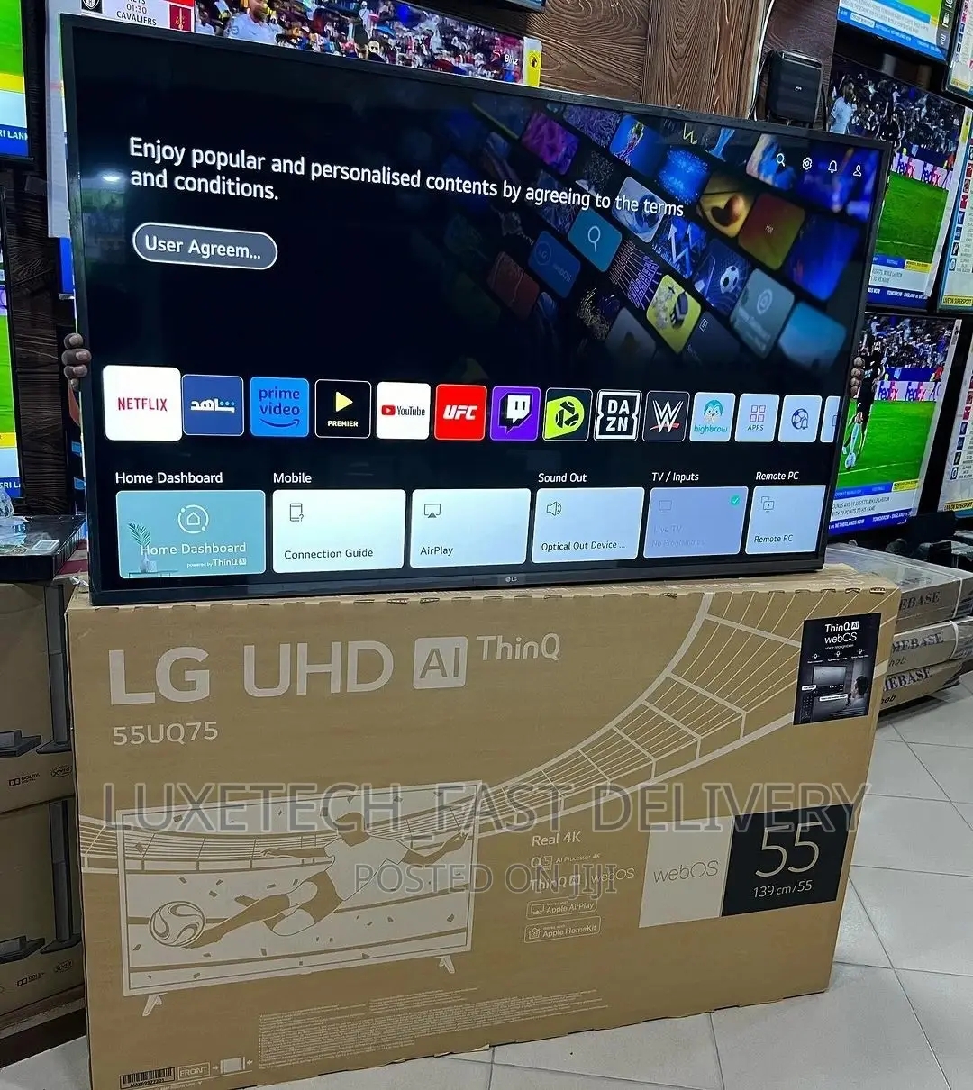 LG 55 Inches Ultra HD Smart Tv