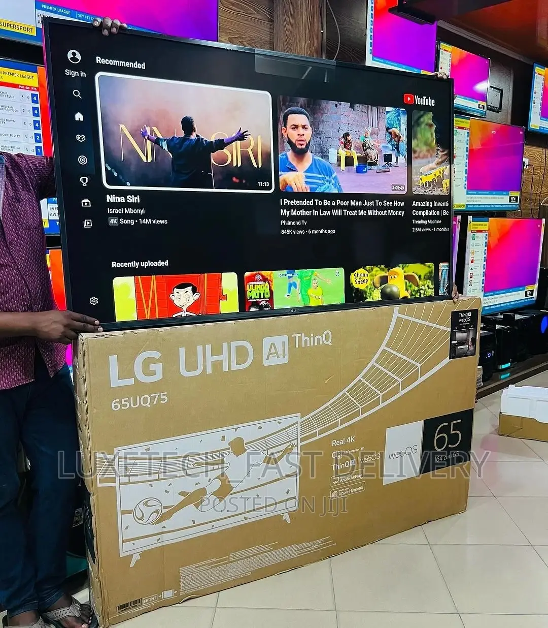 LG 65 Inches Ultra Uhd Smart TV