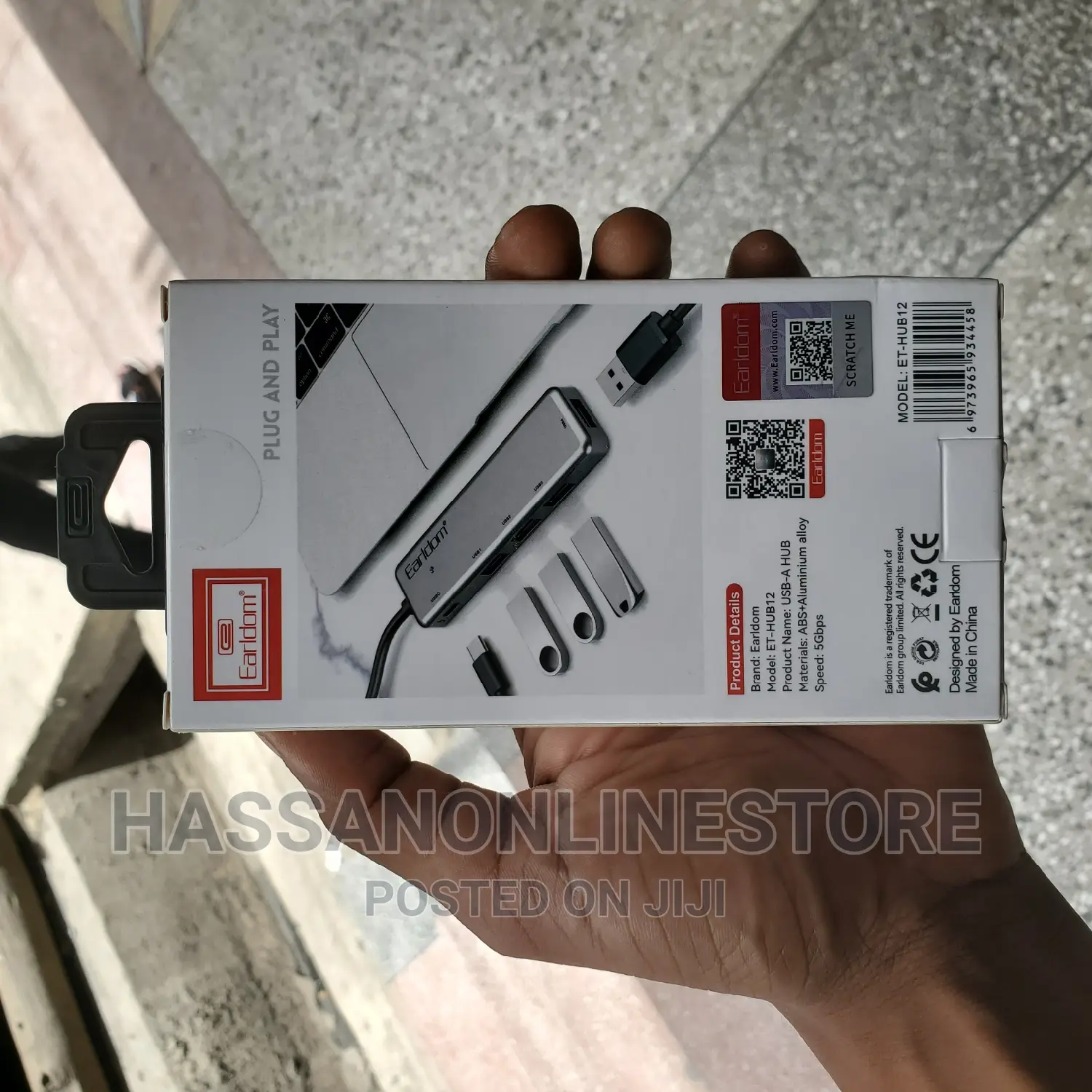 Earldom ET-HUB12 Plug Play 4 in 1