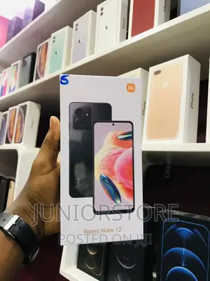 New Xiaomi Redmi Note 12 128 GB Black