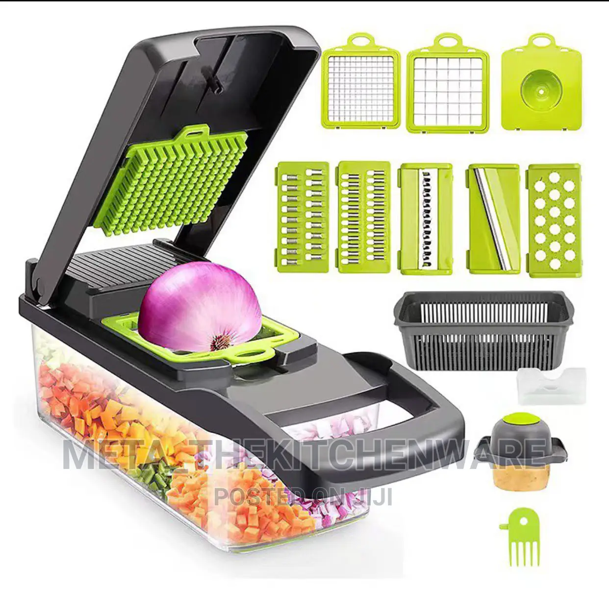 Multifunction Vegetable Chopper 8 in 1