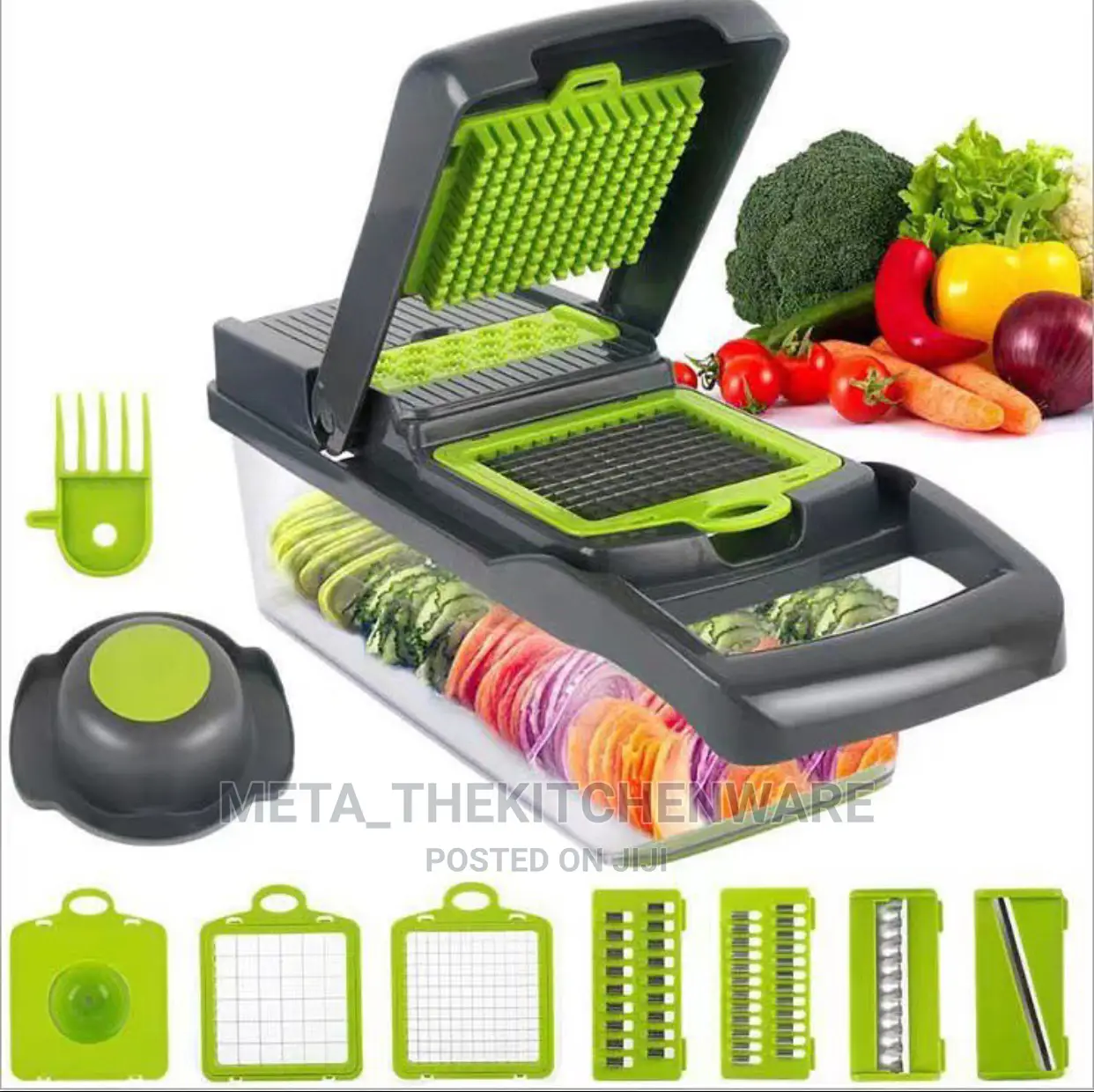Multifunction Vegetable Chopper 8 in 1