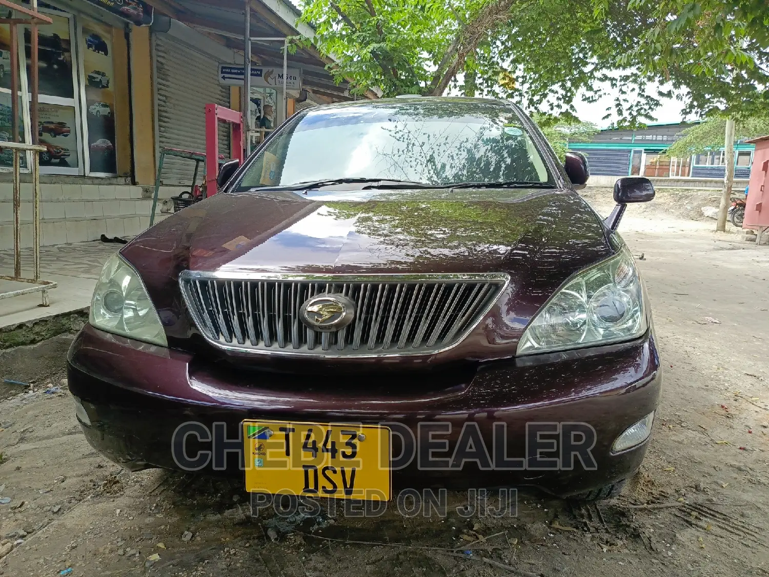 Toyota Harrier 2004 Burgundy