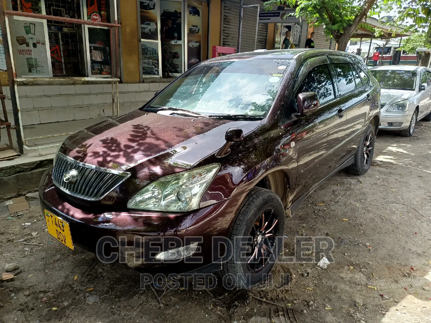 Toyota Harrier 2004 Burgundy