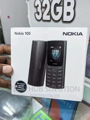 New Nokia 105 Black