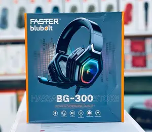 Faster Blubolt Bg300 Gaming Headset With Noisecancelling Mic