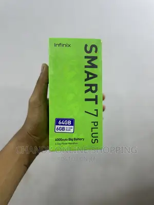 New Infinix Smart 7 Plus 64 GB Blue