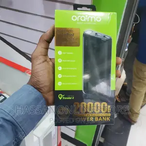 Oraimo Traveler 4 20000mah Fast Charging Led Powerbank
