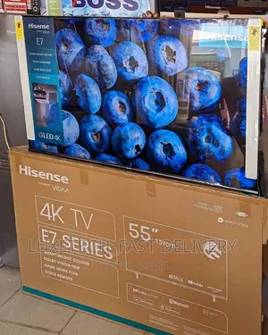 Hisense 55 Inch E7 Qled Smart UHD TV PREMIUM 100% Colour