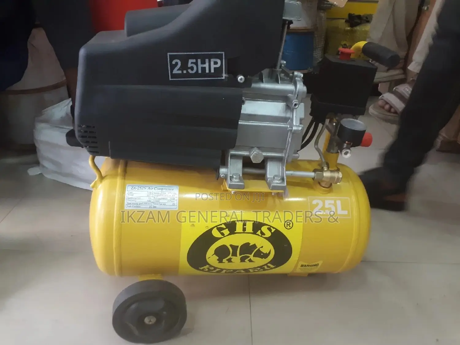 Free Delivery. Compressor 50L Available