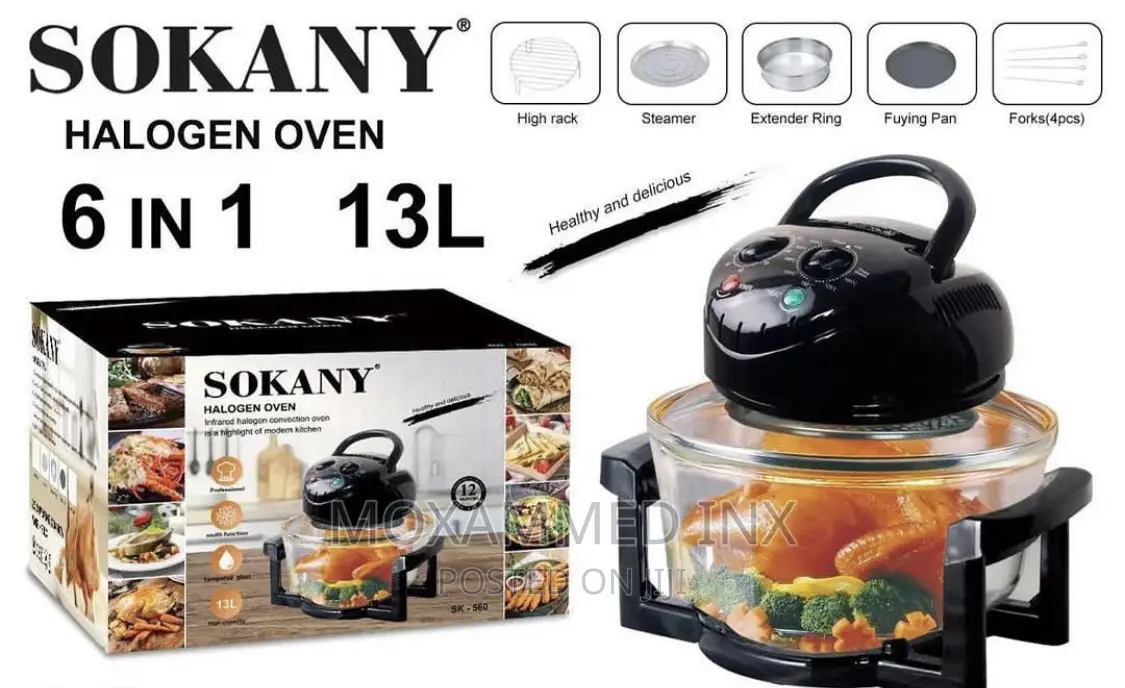 Halogen Oven 6 in 1