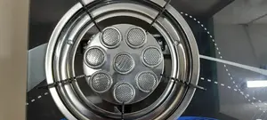 Jiko LA Gesi Zunne Pleti Mbili Juu Kioo Banner Za Wavu