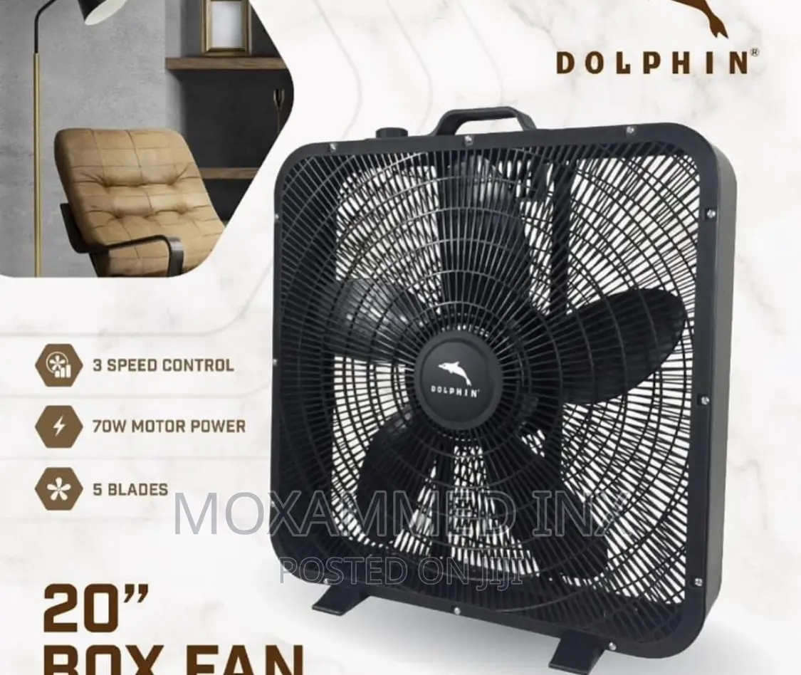 Dolphin Box Fan Size 20inch