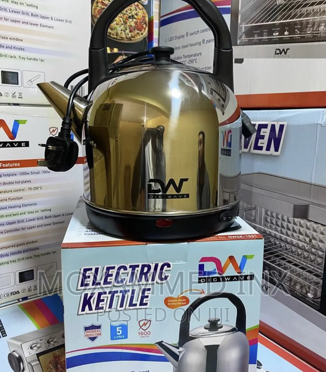 Digiwave Electric Kettle 5L