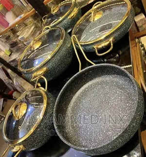 Serving Gold Pot 5pcs Turkey