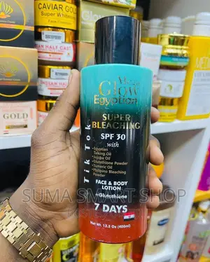 Mega GLOW Egyptian Super Bleaching Lotion .