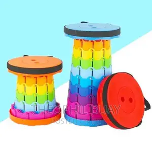 Outdoor Furniture Retractable Stool Chairs Portable