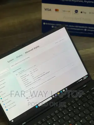 New Laptop Lenovo ThinkPad X1 32GB Intel Core I7 SSD 512GB