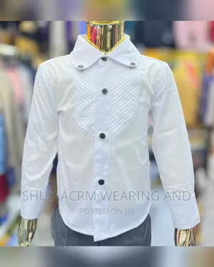 KIDS TAXEDO SHIRTS| Mashati Ya Watoto Ya Taxedo