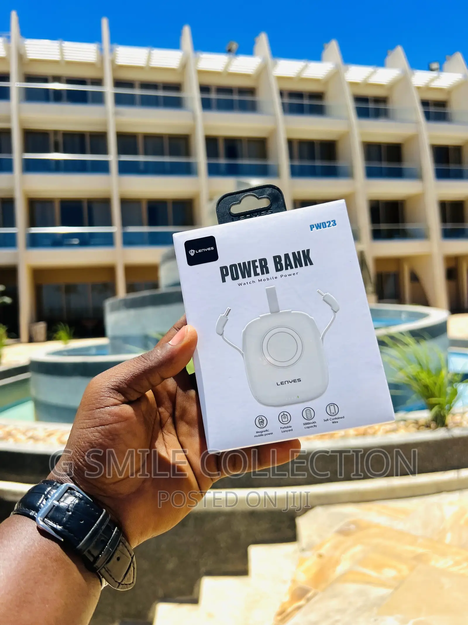 Phone and Smartwach Powerbank Lenyes Pwd23