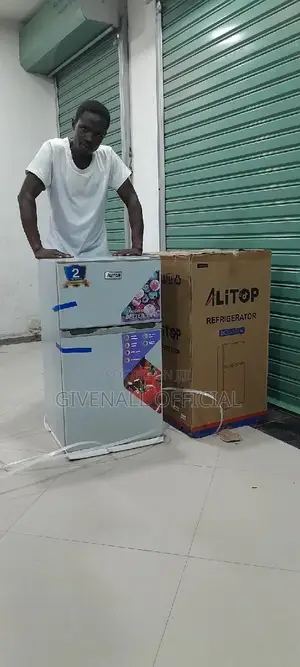 Friji Ya Alitop Lita 100 Milango Miwili