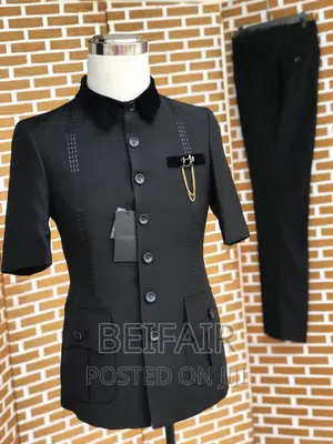 Kaunda Suti Za Kiume | Men's Kaunda Suits | Short Sleeves