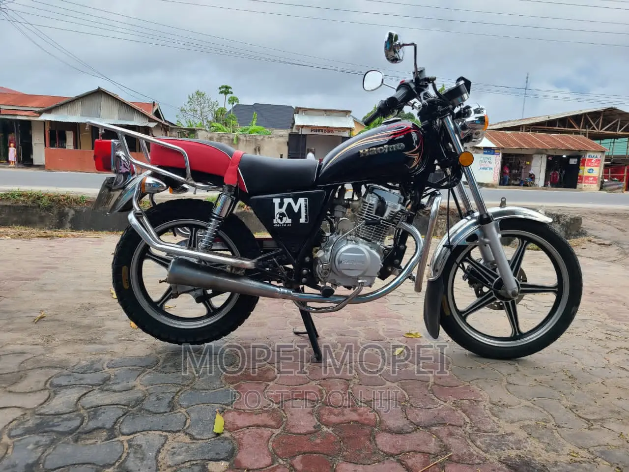 Haojue HJ125-18 2022 Black