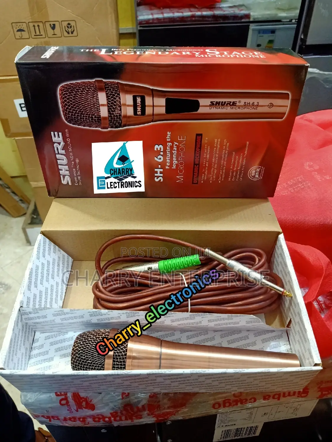  Powerful, LEGENDARY SHURE Dynamic Microphone SH-6.3 