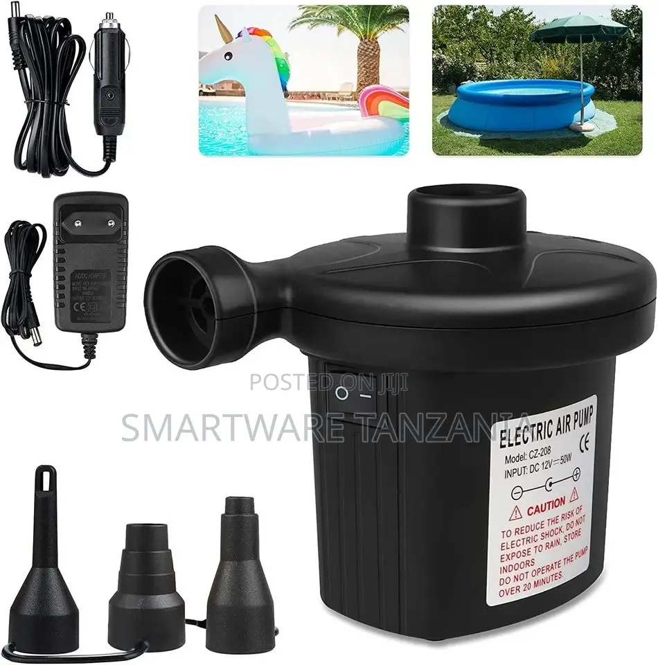 Electric Air Pump Inflator Deflator Universal Air Pump