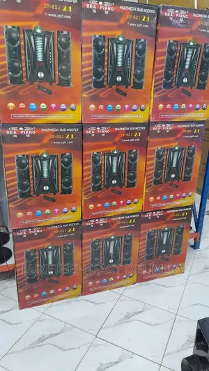 Seapiano Multimedia Subwoofer System With Led Lights