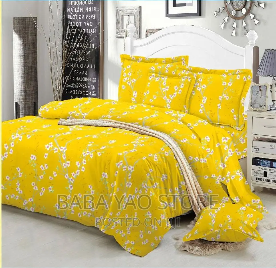2bedsheets 4pillow Case (Ft 7*8)