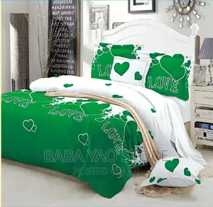 2bedsheets 4pillow Case (Ft 7*8)